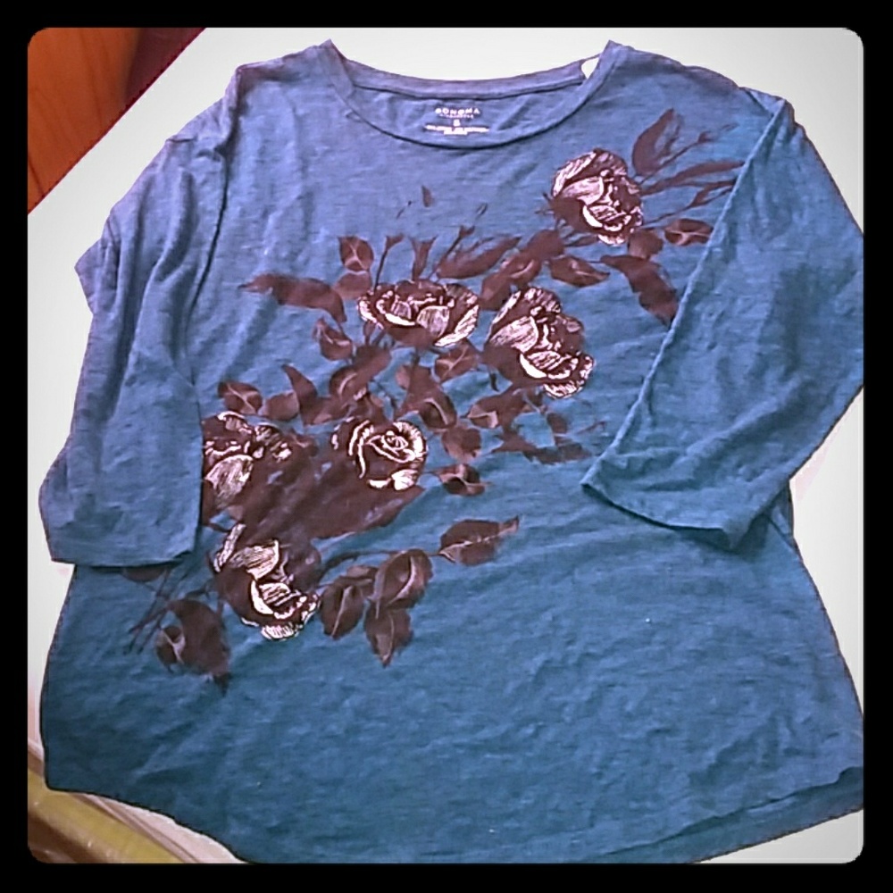Sonoma 3/4 Sleeve Shirt